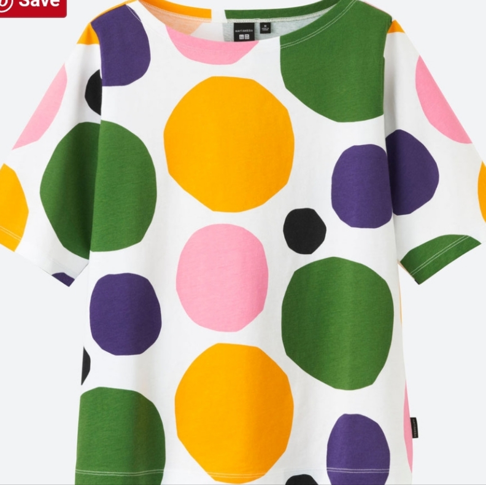 Marimekko polka dot t shirt